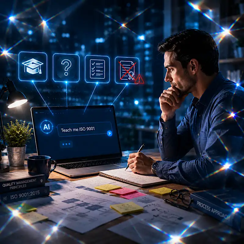 Using AI to learn ISO 9001